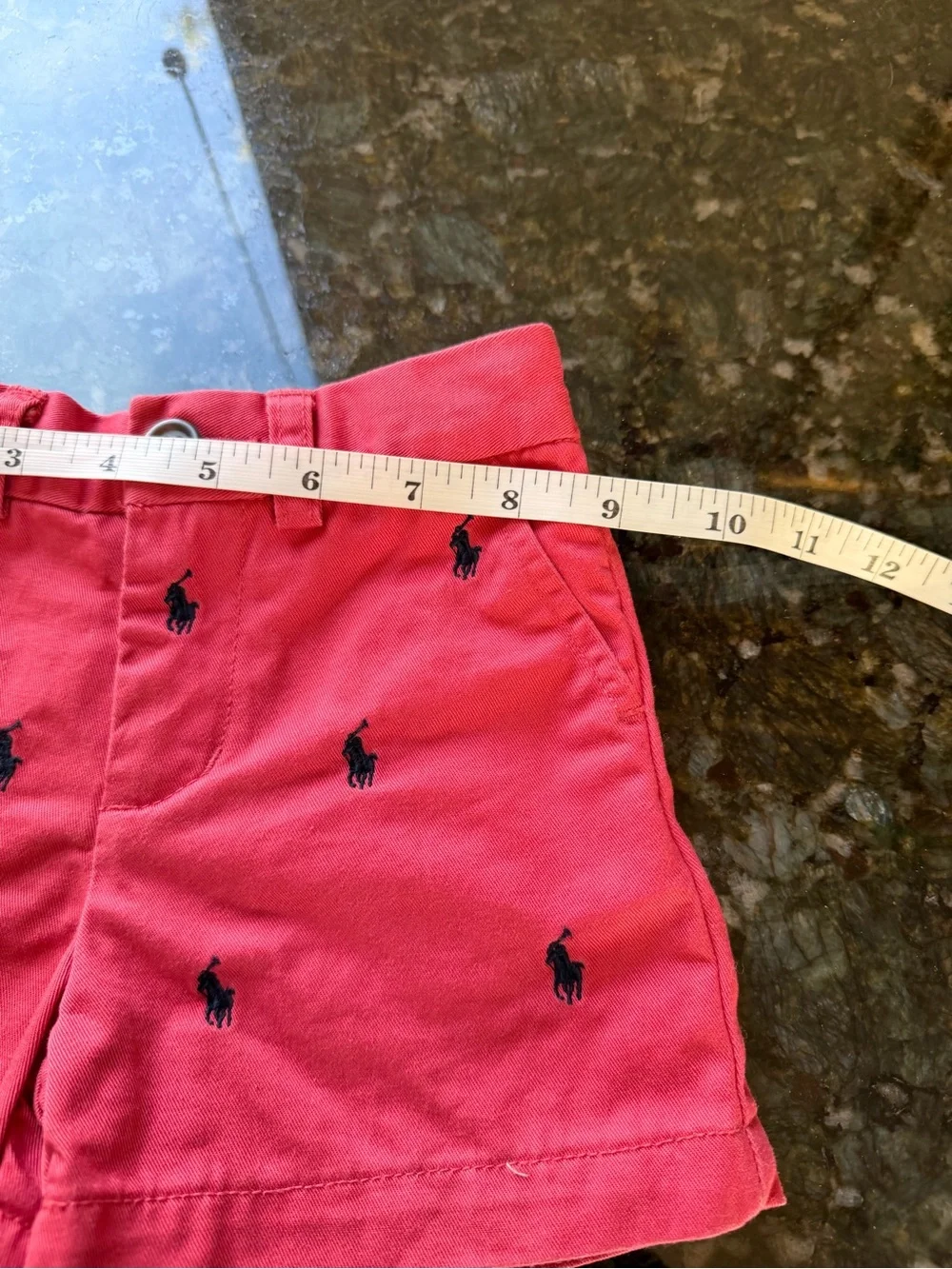 Ralph Lauren Embroidered Pony Shorts. Preppy. SZ 9 Months. EUC.